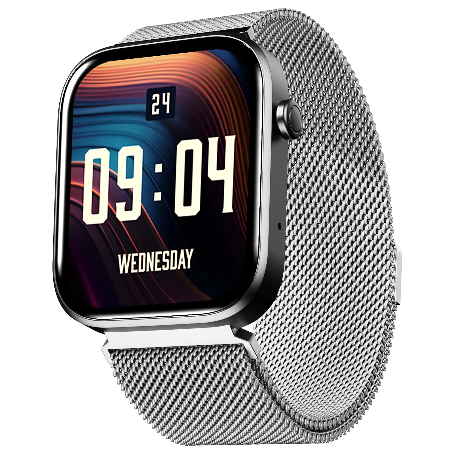 boAt Wave Call 2 Smart Watch with 1.83" HD Display, Advanced BT Calling, DIY Watch Face Studio, Coins, 700+Active Modes, Live Cricket Scores, HR&SPO2 and Sleep Monitoring(Silver Metal)
