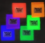Glow Powder Fluorescent 6 Color Pack 3.2oz (90g) -Glow Pigment Powder Use in Resin, Slime, Paints, Coatings, Acrylic Powder; Premium Encapsulated Strontium Alumina
