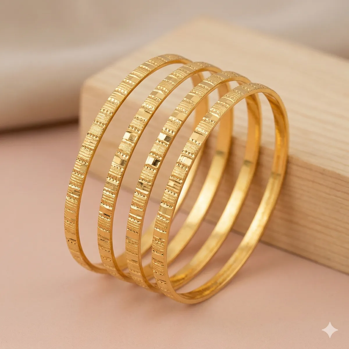 Buy 1 Get 1 Free - Anaya Bangles ( set of 4 )