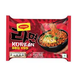 25x MAGGI Korean BBQ Instant Veg Noodles, 90 g - Pack of 25