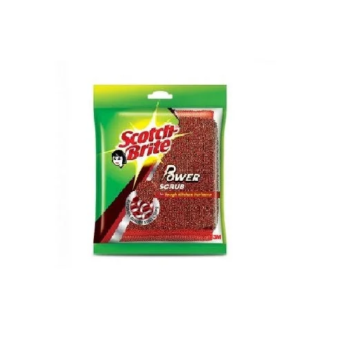 Scotch-Brite Power Scrub [Steel Net Sponge] 1N