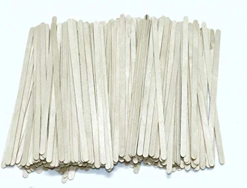 VINAYAKAMART Coffee/Tea Stirrer Sticks| coffee stirrers| wooden stirrers |Coffees sticks |Tea Stirrer Beverage Stirrer |round sheep end, size 5.5 inch length(250pcs) - image 2