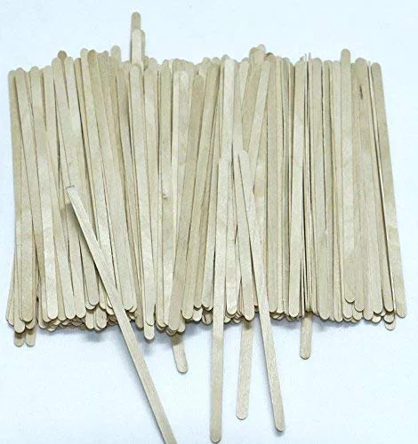 VINAYAKAMART Coffee/Tea Stirrer Sticks| coffee stirrers| wooden stirrers |Coffees sticks |Tea Stirrer Beverage Stirrer |round sheep end, size 5.5 inch length(250pcs) - image 4