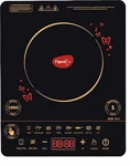 Pigeon By Stovekraft 14429 Acer Plus 1800 Watt Induction Cooktop with Feather Touch Control, Induction Stove comes with 8 Preset Menus and Auto-Shut Off features (Black)