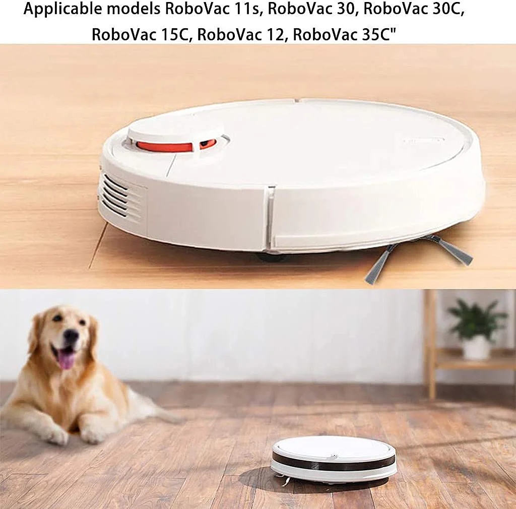 Verilux® Replacement for Ecovacs DEEBOT OZMO 920/ ECOVACS DEEBOT OZMO 950 Robotic Vacuum Cleaner Accessory Kit Pack of 1x Main Brush, 3X Filter, 4X Side Brushes. - image 5