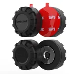 (2-Pack) Airtag Hard ABS Case, IPX8 Waterproof, Dust & Scratch Resistance, Rugged Strong & Sturdy AirTag case, Adhesive Stick-on Mount case (1N) & Magnetic Mount case (1N) [AirTag NOT Included]