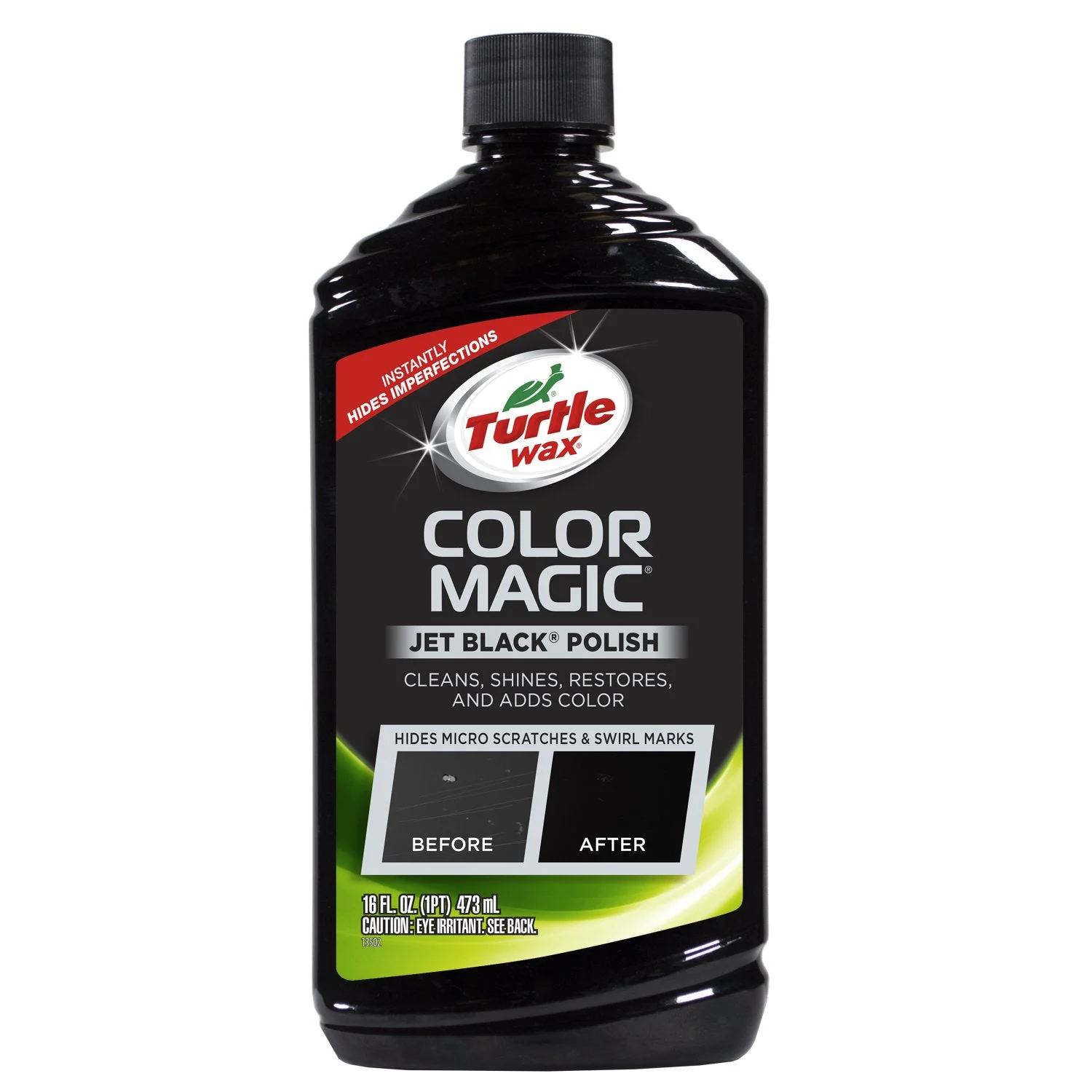 Turtle Wax T-374KTR Color Magic Jet Black Wax - 500 ml