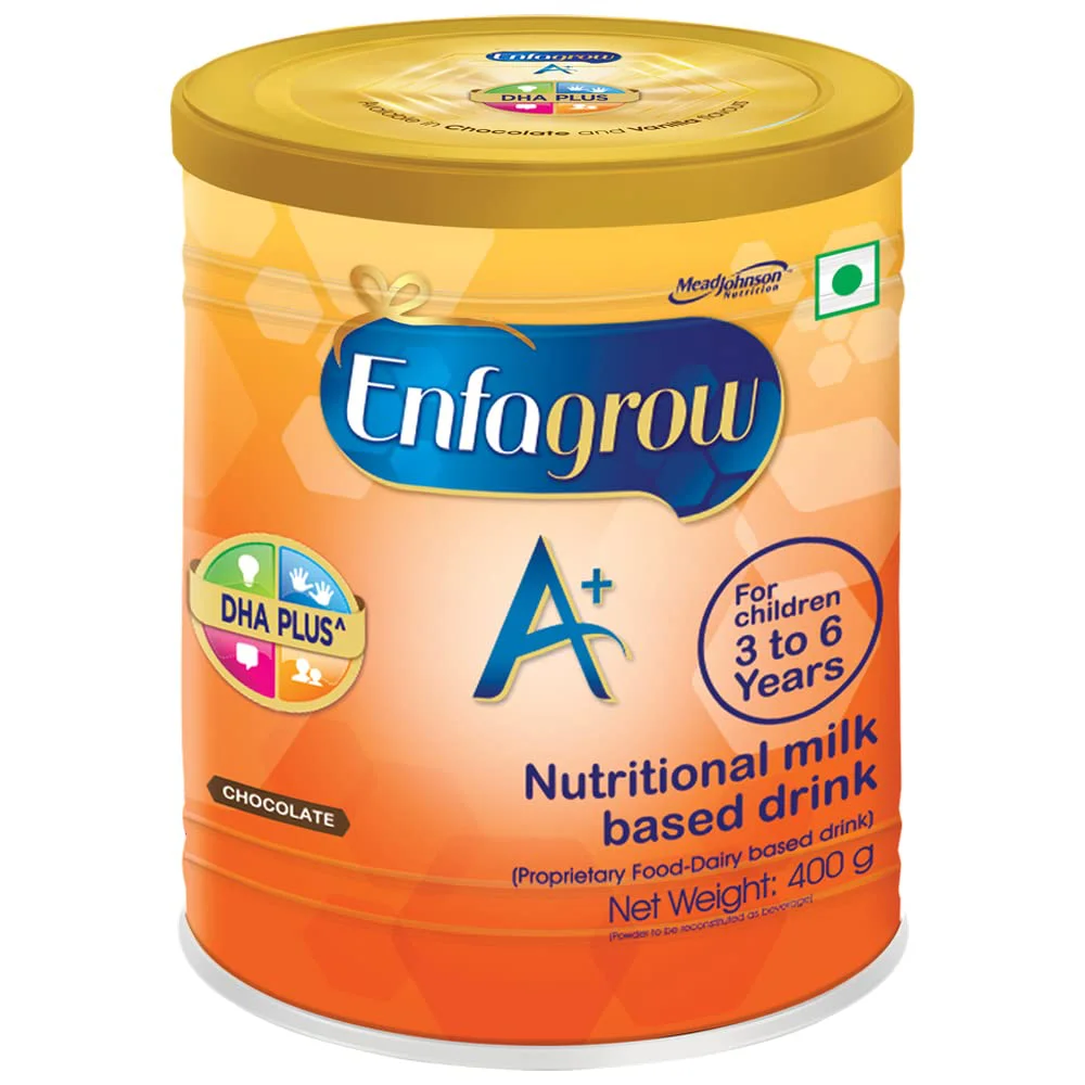 Enfagrow A+ Nutritional Milk Powder Health Drink for Children (3-6 years), Chocolate 400g