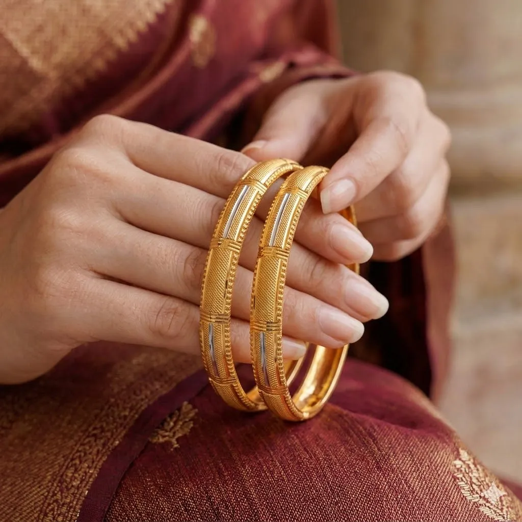 Buy 1 Get 1 Free -Aashika Bangles ( set of 2 )