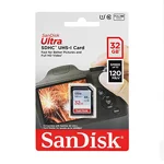 SanDisk 32Gb Ultra 100Mbs Sdhc Memory Card