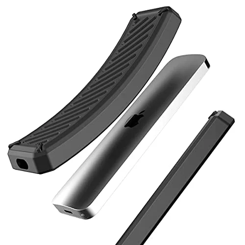 Verilux® 2021 Silicone Protective Case for Apple 4K HD TV Siri Remote 2nd Gen - Anti-Slip Durable Silicone Shockproof Rubber Cover - Skin-Friendly Washable Protective Cover Sleeve (Black) - image 5