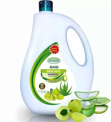KESUDA Advanced Premium Shampoo with Pure Aloevera & Amla extract - 1 L (1000ml)