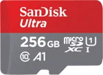 SanDisk Ultra® microSDXC UHS-I Card, 256GB, 150MB/s R, 10 Y Warranty, for Smartphones