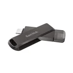 SanDisk 256 GB USB 3.0 iXpand Flash Drive Luxe for iPhone, iPad Pro, MAC Devices, Type-C Android Phone & Other Devices (SDIX70N-256G-GN6NE)