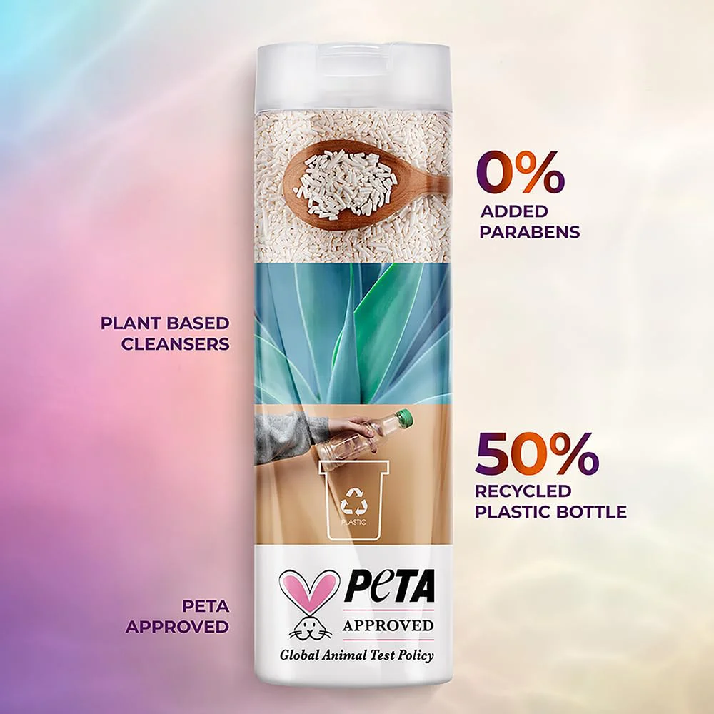 Sunsilk Argan Oil & Rosemary Frizz Smooth Oil Blends Shampoo | for Frizzy Hair | with No Added Parabens | 370 ML - image 2