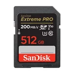 SanDisk Extreme Pro SD UHS I 512GB Card for 4K Video for DSLR and Mirrorless Cameras 200MB/s Read & 140MB/s Write