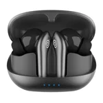 pTron Newly Launched Zenbuds Evo X1 Pro In-Ear TWS Earbuds, 65Hrs Playtime, Quad Mic TruTalk ENC Calls, Deep Bass, Bluetooth 5.3 Headphones,Fast Type-C Charging,Voice Asst. Touch Controls & IPX5(Grey)