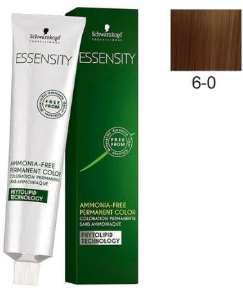 Schwarzkopf Essensity Hair Color (6-0 - Dark Blonde) , 6-0 (Dark Blonde) - 60ml - image 2