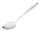 SignoraWare Kitchen Tools Stainless Steel (Food Grade) Heavy Gauge (1.5 MM) Prima Solid Pan Spoon No.3 (Serving Spoon) Chamcha for Serving Rice/Pasta/Subzi (Size 23.6 cm)