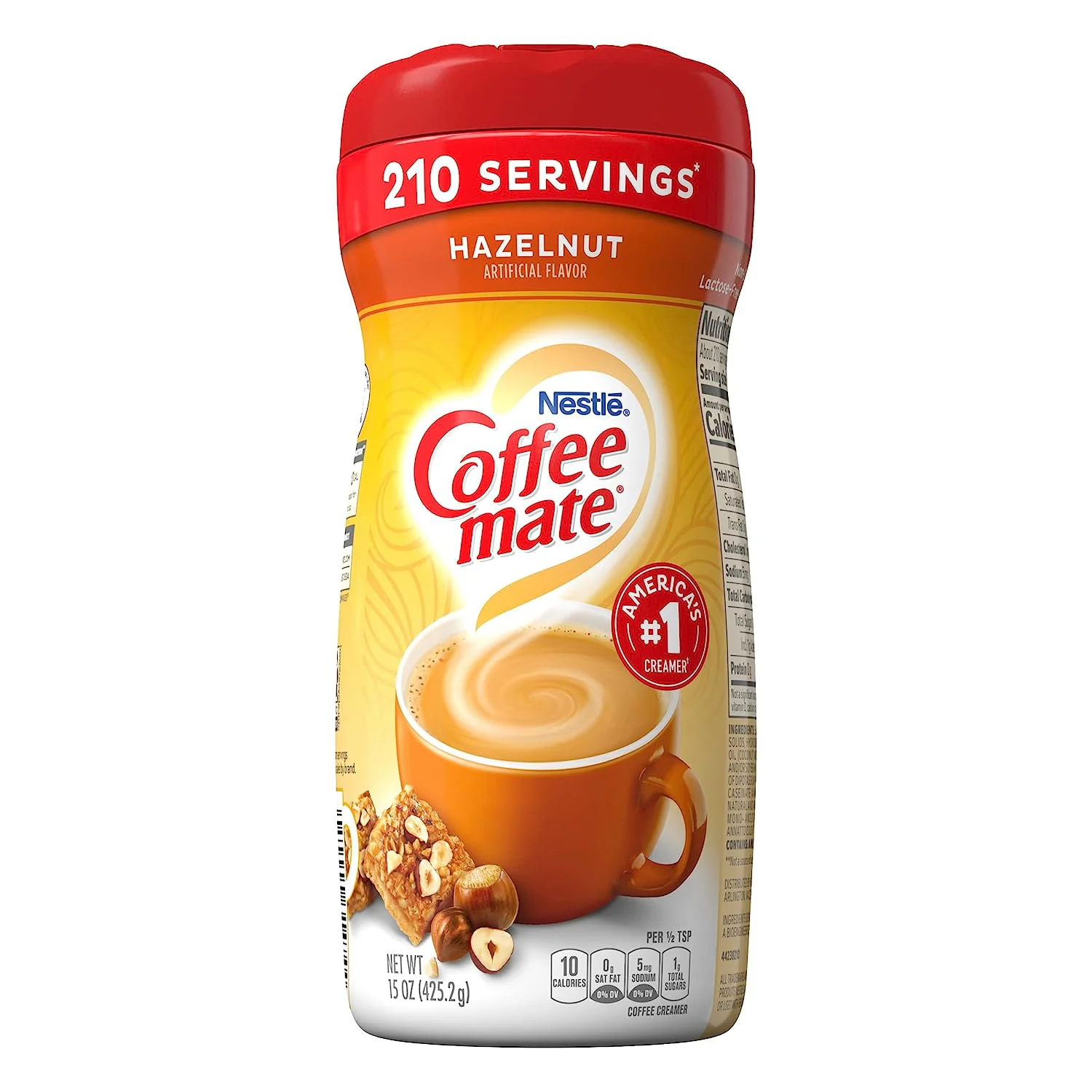 Nestle Coffee Mate Hazelnut, 425.2g