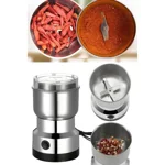 FERMOR Stainless Steel Grinder Smash Machine Coffee Beans Electric Grinder And Coffee Maker Household Electric Mixer Grinder