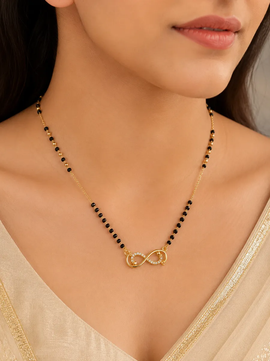 Buy 1 Get 1 Free - Infinity Spark Gold Mangalsutra