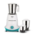 Maharaja Whiteline Livo Classic Mixer Grinder, 500W -MX-250 (Blue & White)