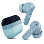 pTron Newly Launched Zenbuds 1 ANC Earbuds, 28dB Active Noise Cancellation TWS, Quad Mic TruTalk ENC Calls, 60Hrs Playtime, 45ms Game/Movie Mode & in-Ear Bluetooth 5.3 Wireless Headphones (Blue)