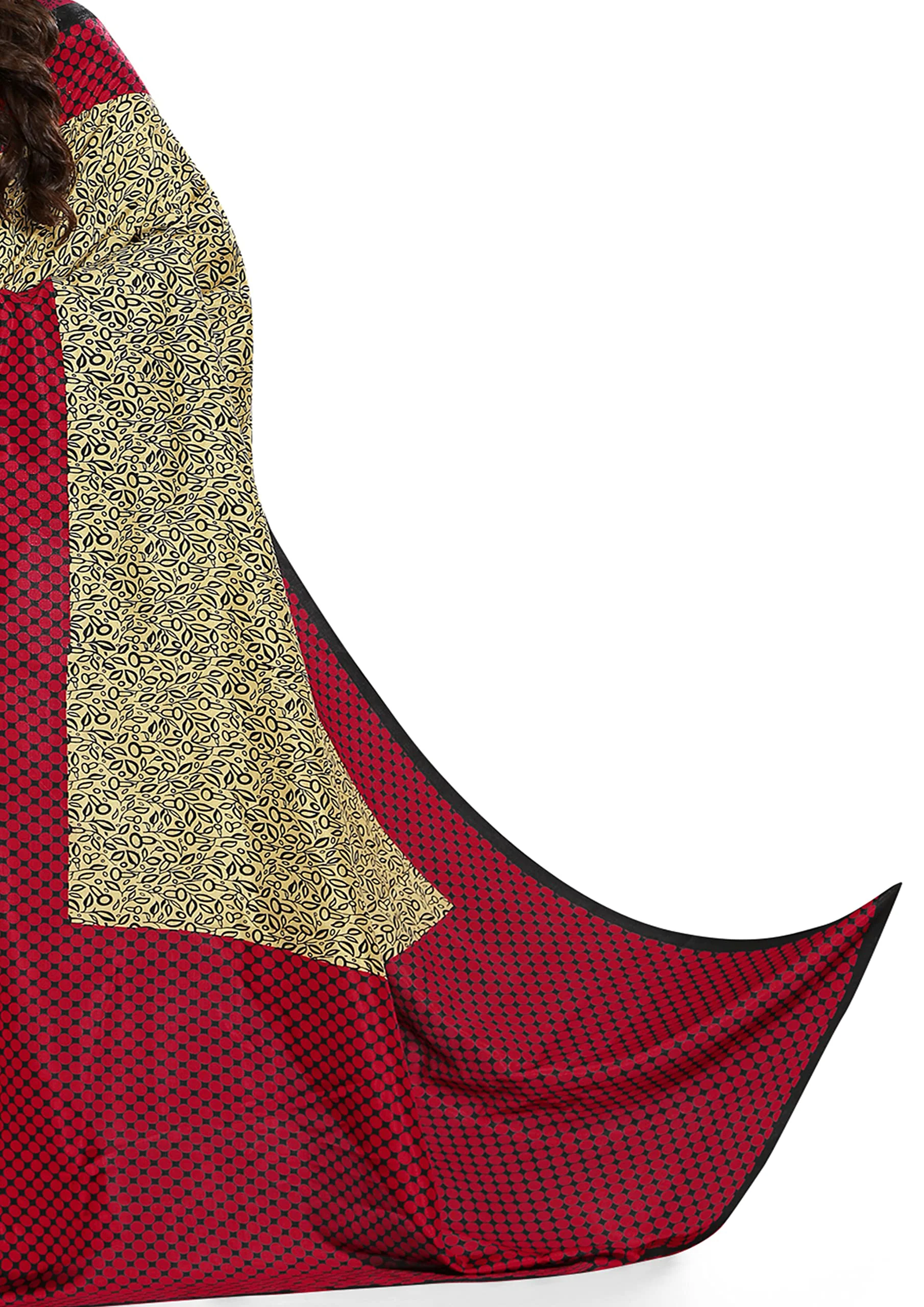 Vimla Women's Malgudi Silk Uniform Saree With Blouse Piece (2110_Multicolor_Free Size) - image 4