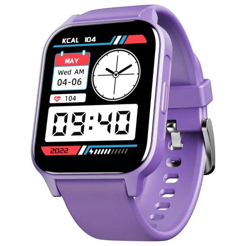 boAt Xtend Call Plus Smart Watch with 1.91" HD Display, Advanced BT Calling, Coins, ENx Tech, HR & SpO2, English & Hindi Languages, Multiple Watch Faces,100+Sports Modes(Deep Purple)