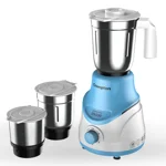 Crompton DS 500W Mixer Grinder with Powertron Motor & Motor Vent-X Technology (3 Stainless Steel Jars, Sky Blue) (Indian Plug)