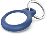 Sakuun Rigid Plastic AirTag Keychain Case - Secure Holder with Key Ring - Scratch-Resistant Case with Open Face & Raised Edges - Protective Accessory for Tracking Pets, Keys, etc – B’Dazzled Blue