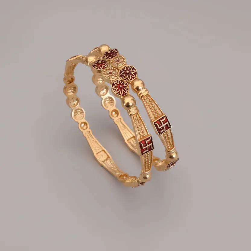 Buy 1 Get 1 Free - Shagun Bangles (Set of 2)
