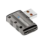 Verilux® USB C to USB OTG Adapter USB A Male to USB C Female USB 3.1 Adapter Support 120W Fast Charing & 10Gbps Data Transmission Type C Charging Adapter for Phone, Tablet