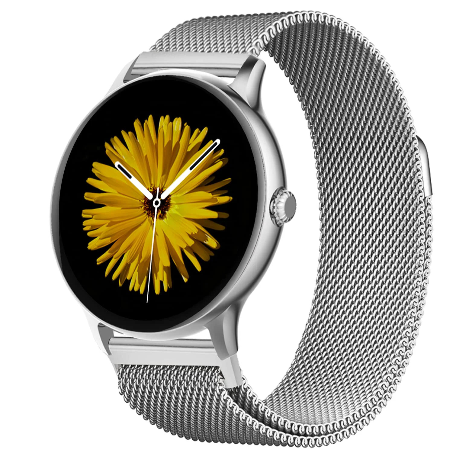 Fire-Boltt Phoenix Ultra Luxury Stainless Steel, Bluetooth Calling Smartwatch, AI Voice Assistant, Metal Body with 120+ Sports Modes, SpO2, Heart Rate Monitoring (Silver)