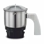 Preethi MGA-501 0.4-Litre Chutney Jar (Steel/Transparent)(Stainless Steel, 1.00)
