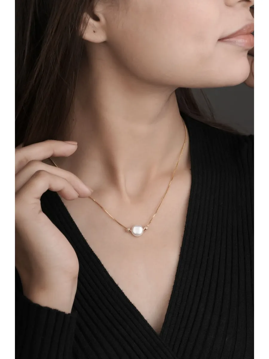 Dual Tone High Gold Fancy Delicate chain