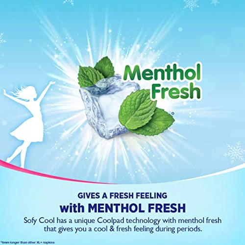 Sofy Cool freshness Extra Long Sanitary Pads, Pack of 30 - image 5