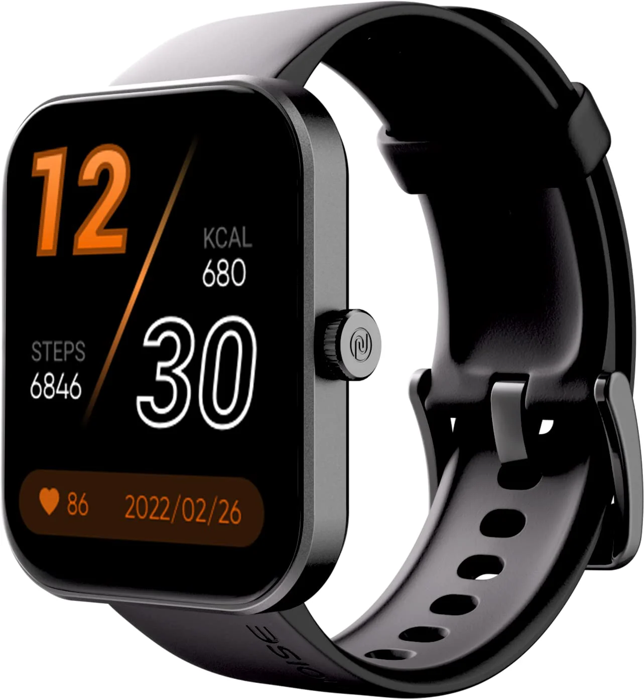 Noise ColorFit Pulse 2: 1.8" Display Smart Watch - Jet Black