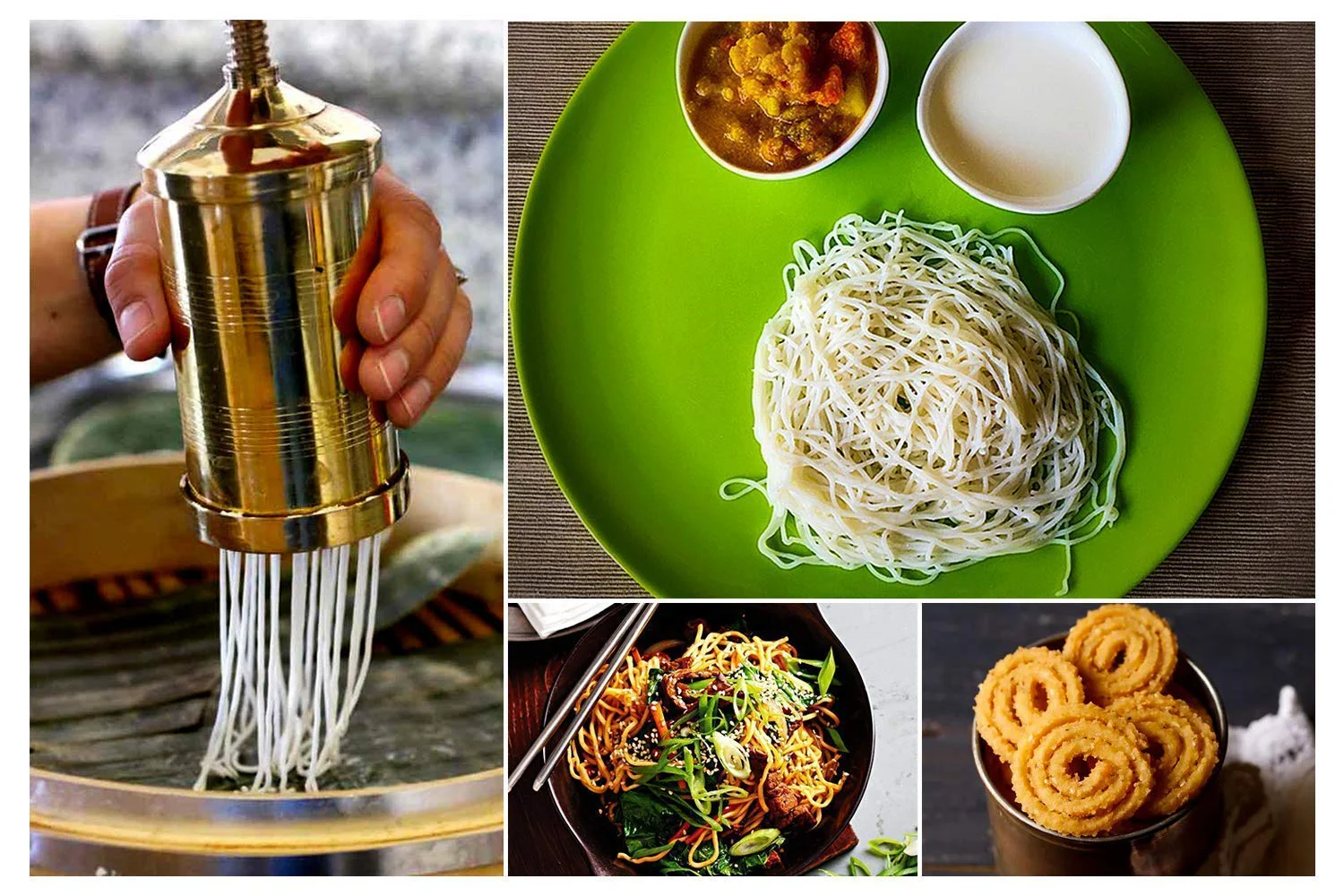 Whizzo Pure Brass 450gm Sev Sancha Machine with Free 6 Different Jali for Making Different Types of Sevaiya, Sev, Gathiya Murukku, Chakli, Bhujia Etc - image 4