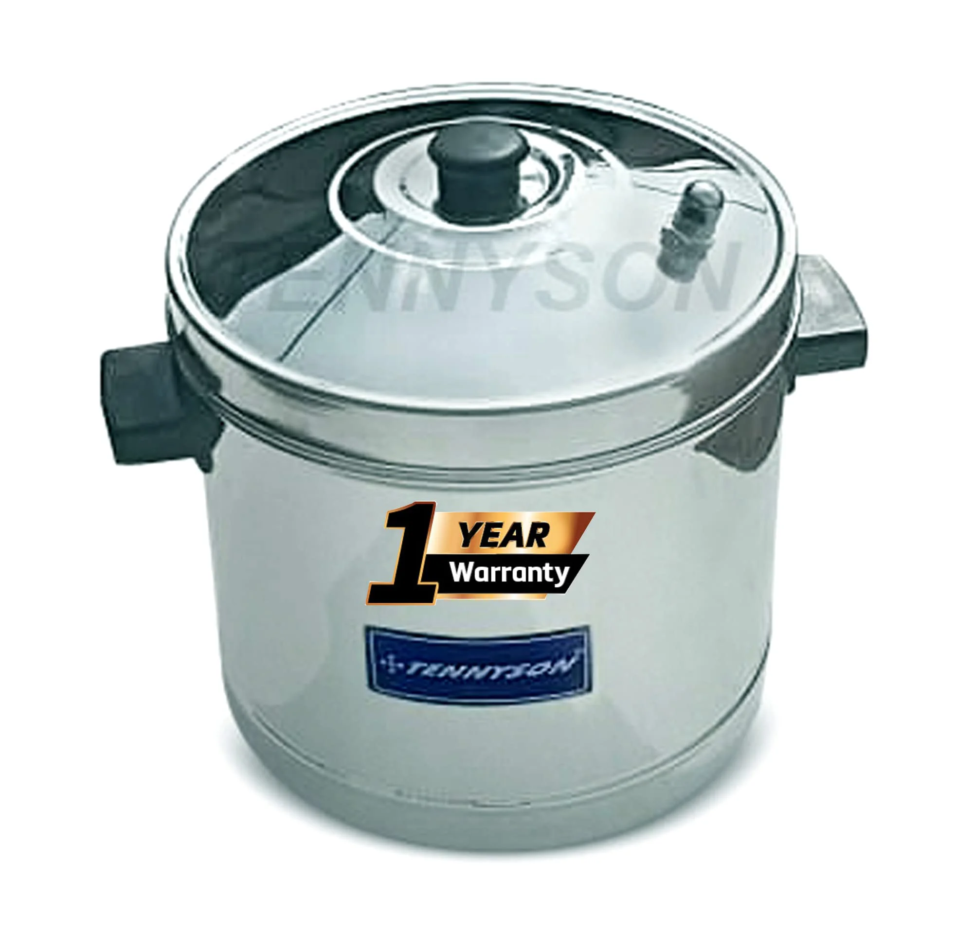 Tennyson Stainless Steel Outer Lid Idli Cooker Big (Without Plate), 5 liter - image 5