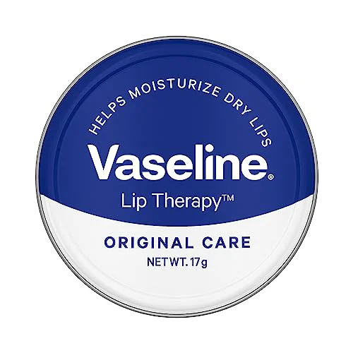 Vaseline Lip Tins Original Care, 17g | Infused with Vitamin E to Hydrate & Moisturize Dry Lips