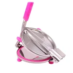 Kuber Industries Heavy Quality Iron Puri Maker, Manual Stainless Steel Chapati Press, Chapati Maker Roti Maker (Silver)-KUBMART10964