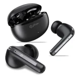 pTron Newly Launched Zenbuds Evo X1 in-Ear TWS Earbuds,Quad Mic Trutalk Enc Calls,60Hrs Playtime,Movie/Music Modes,13Mm Drivers,Bt5.3 Headphone,Fast Typec Charging&Ipx5 Water-Resistant,Black,Wireless