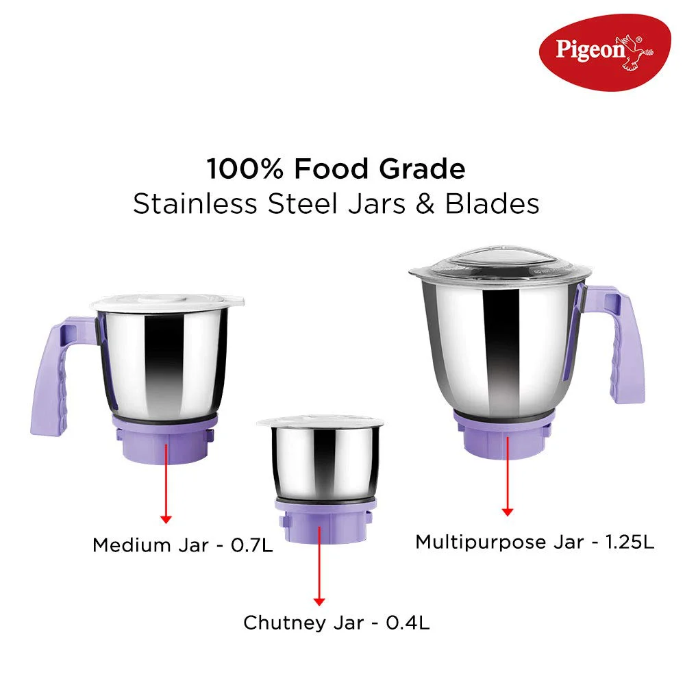 Pigeon by Stovekraft Viola 550-Watt Mixer Grinder - image 5