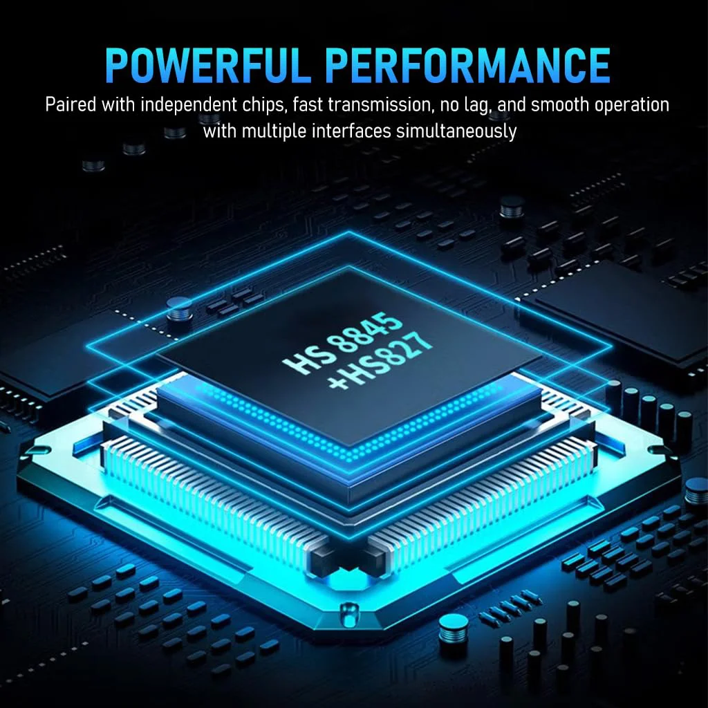 Verilux® USB Hub 3.0 for PC Type C Hub 5 in 1 SD/Micro SD Card Reader & High Speed 3.0+2.0 Multi USB Port for Laptop 5Gbs USB Extender Multiple USB Connector for MacBook Air/Pro M1/M2, iPad Pro, Dell - image 5