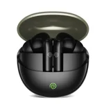 pTron Newly Launched Zenbuds Evo TWS Earbuds,Ai-Trutalk Enc Calls,45Ms Movie/Music Modes,Deep Bass,32Hrs Playtime,Bluetooth 5.3 Headphones,Ipx5 Water Resistant&Type-C Fast Charging (Black),in-Ear