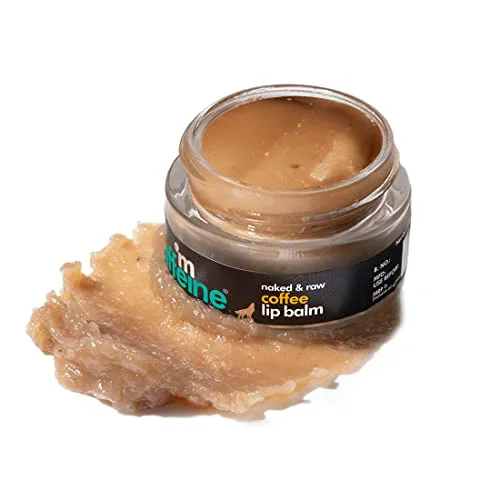 mCaffeine Coffee Lip Balm for Women & Men | 24 Hrs Moisturization of Chapped & Dry Lips with Shea Butter | 85% More Reduction in Pigmentation with Vitamin E | Vegan & Beeswax Free (12gm)