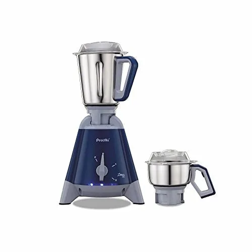 Preethi Xpro Duo MG 198 Mixer Grinder, 1300W, (Deep Blue)